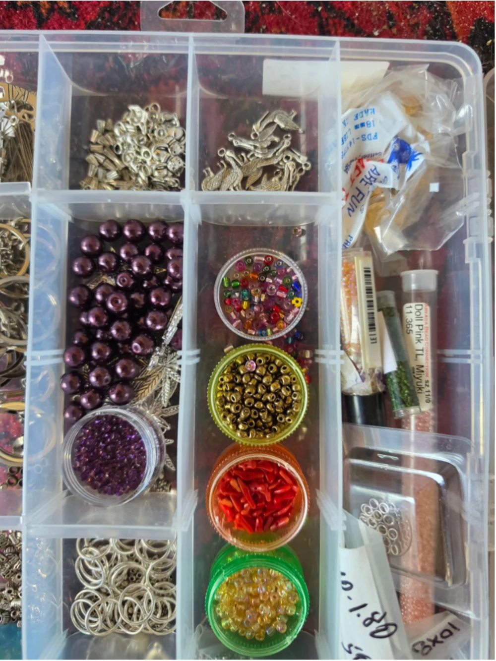 jewelry making and beads! all top notch quality .no plastic. all czech. natural